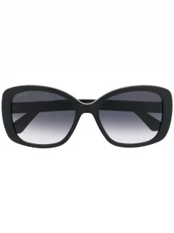 Gucci Eyewear Lunettes De Soleil GG à Monture Carrée Femme
