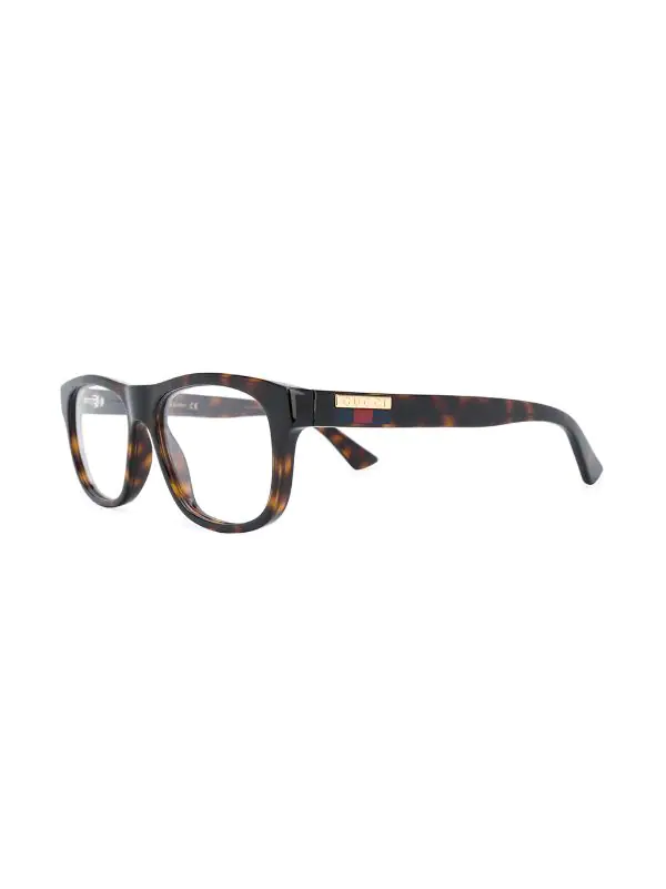 Gucci Eyewear 002 HAVANA Lunettes De Vue à Monture Rectangulaire Homme 2 Gucci Eyewear 002 HAVANA Lunettes De Vue à Monture Rectangulaire Homme – Image 2