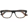 Gucci Eyewear 002 HAVANA Lunettes De Vue à Monture Rectangulaire Homme