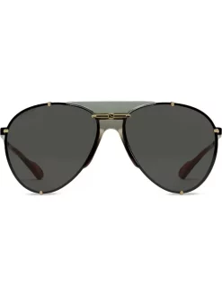Gucci Eyewear Lunettes De Soleil Ă Monture Aviateur 8012 GREY