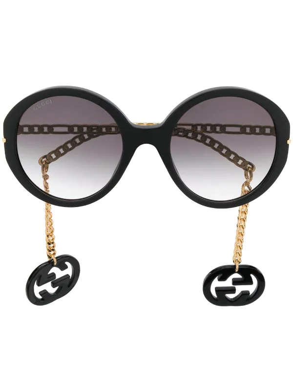 Gucci Eyewear Lunettes De Soleil à Breloques Amovibles Femme 1 Gucci Eyewear Lunettes De Soleil à Breloques Amovibles Femme