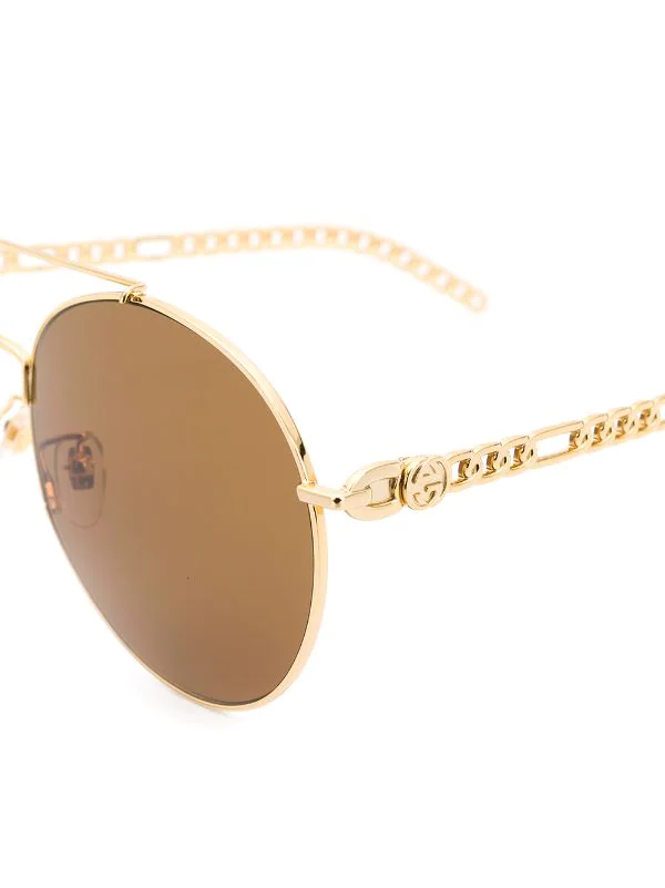 Gucci Eyewear 002 Lunettes De Soleil à Breloques Homme 3 Gucci Eyewear 002 Lunettes De Soleil à Breloques Homme – Image 3