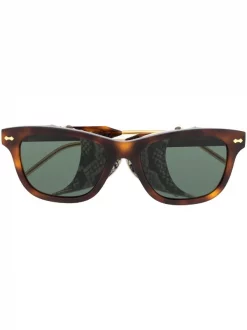 Gucci Eyewear Lunettes De Soleil à Monture Carrée Homme