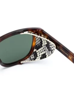 Gucci Eyewear Lunettes De Soleil à Monture Carrée Homme -Gucci Eyewear Soldes 2022 15526573 27836880 600