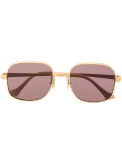 Gucci Eyewear Lunettes De Soleil à Monture Aviateur Homme