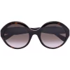 Gucci Eyewear 002 HAVANA BROWN Lunettes De Vue à Monture Façon écaille De Tortue Femme