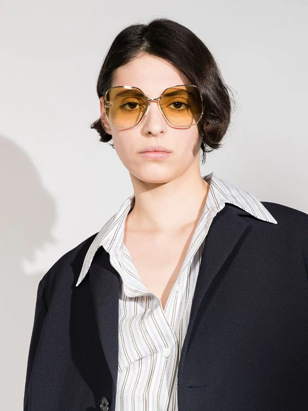 Gucci Eyewear Lunettes De Soleil Fork Femme 2 Gucci Eyewear Lunettes De Soleil Fork Femme – Image 2