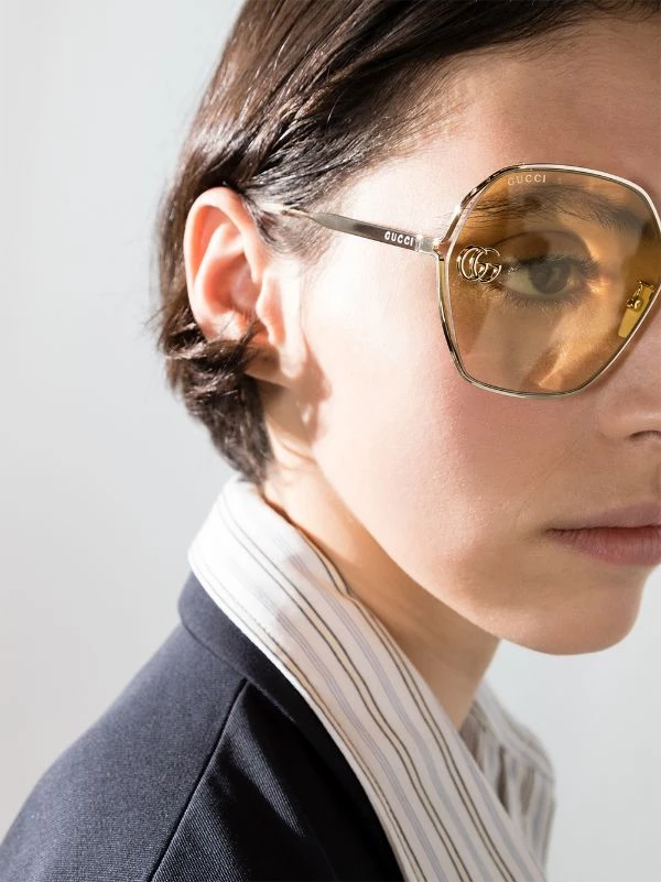 Gucci Eyewear Lunettes De Soleil Fork Femme 4 Gucci Eyewear Lunettes De Soleil Fork Femme – Image 4