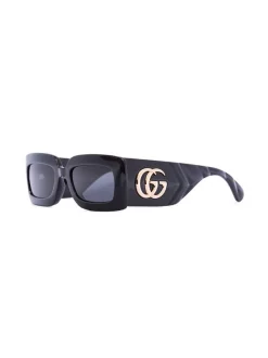 Gucci Eyewear Lunettes De Soleil à Monture Rectangulaire 001 BLACK GREY 6 Gucci Eyewear Lunettes De Soleil à Monture Rectangulaire 001 BLACK GREY -Gucci Eyewear Soldes 2022 15654145 29646820 600
