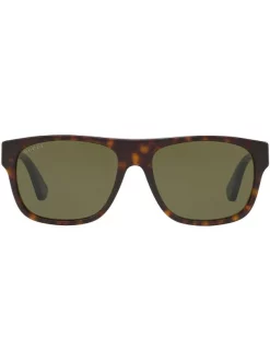 Gucci Eyewear Lunettes De Soleil à Monture Carrée Homme