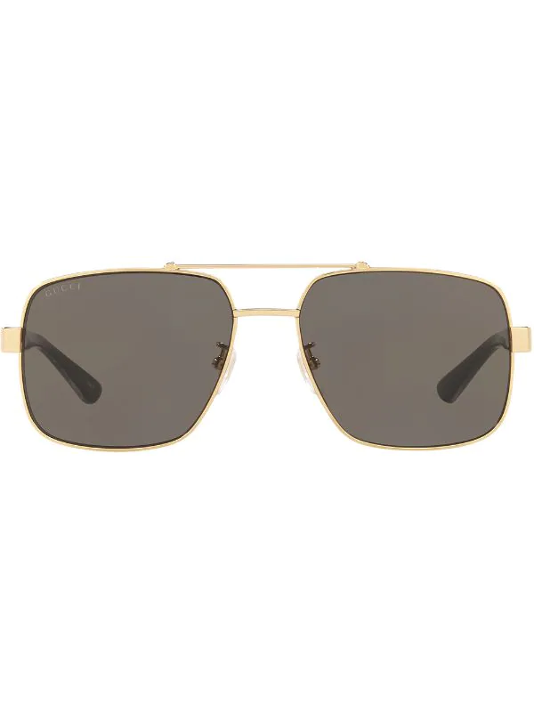 Gucci Eyewear Lunettes De Soleil à Monture Aviateur Homme 1 Gucci Eyewear Lunettes De Soleil à Monture Aviateur Homme