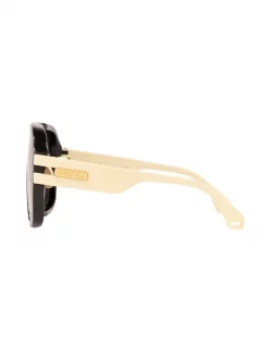 Gucci Eyewear Lunettes De Soleil à Monture Oversize Homme -Gucci Eyewear Soldes 2022 15890945 29930878 600