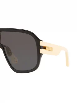 Gucci Eyewear Lunettes De Soleil à Monture Oversize Homme -Gucci Eyewear Soldes 2022 15890945 29935075 600