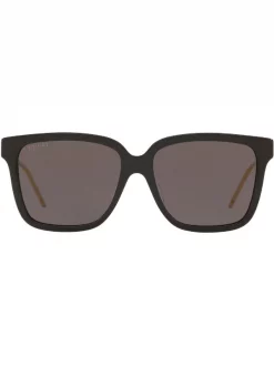 Gucci Eyewear Lunettes De Soleil à Monture Carrée Femme