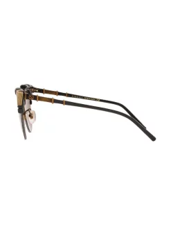 Gucci Eyewear 1170D1 Brown Lunettes De Soleil à Monture Papillon Femme -Gucci Eyewear Soldes 2022 15890955 29935084 600