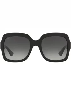 Gucci Eyewear Lunettes De Soleil à Monture Carrée Oversize Femme