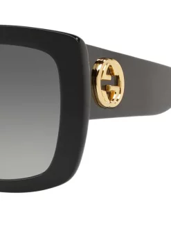Gucci Eyewear 1100L1 Black Lunettes De Soleil GG0141S à Monture Carrée Femme 7 Gucci Eyewear 1100L1 Black Lunettes De Soleil GG0141S à Monture Carrée Femme -Gucci Eyewear Soldes 2022 15892158 29922055 600