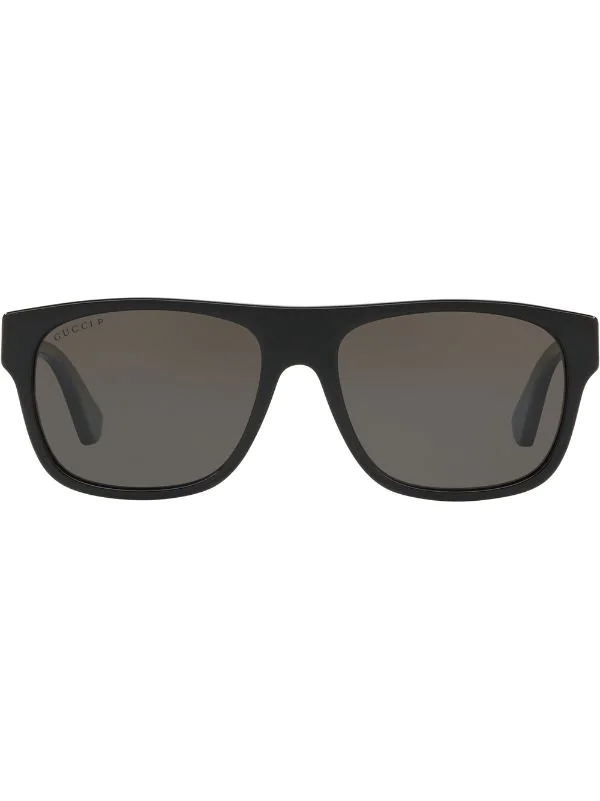 Gucci Eyewear 1330M1 Black Lunettes De Soleil à Monture Carrée Homme 1 Gucci Eyewear 1330M1 Black Lunettes De Soleil à Monture Carrée Homme
