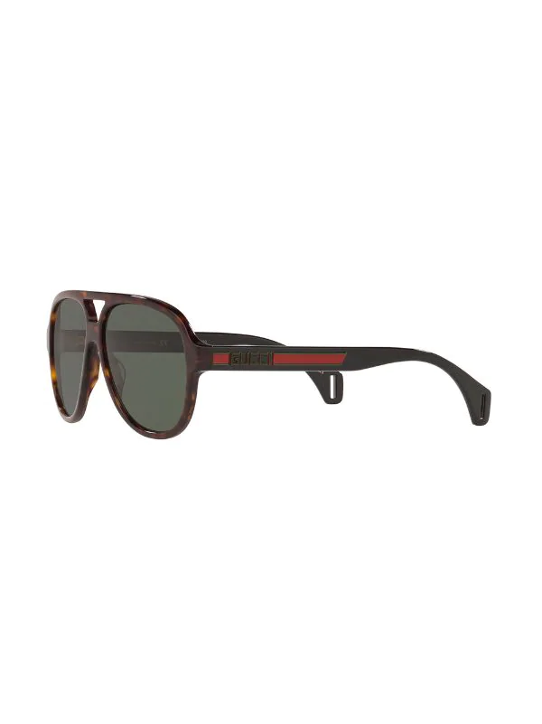 Gucci Eyewear Lunettes De Soleil à Monture Aviateur Homme 2 Gucci Eyewear Lunettes De Soleil à Monture Aviateur Homme – Image 2