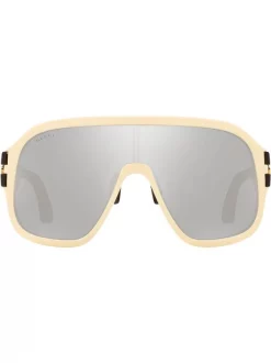 Gucci Eyewear Lunettes De Soleil à Monture Oversize Homme