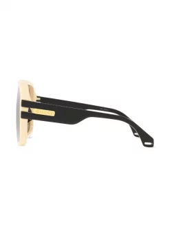 Gucci Eyewear Lunettes De Soleil à Monture Oversize Homme -Gucci Eyewear Soldes 2022 15892174 29922113 600