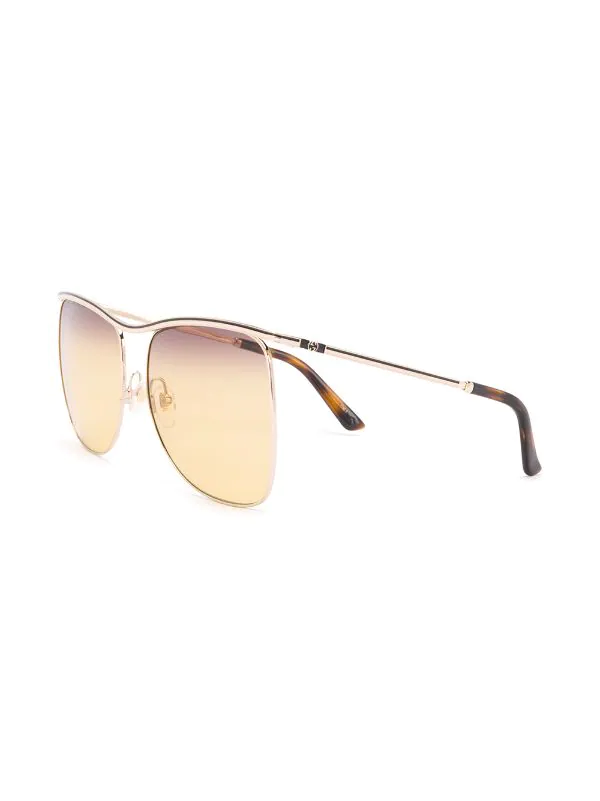 Gucci Eyewear Lunettes De Soleil à Monture Aviateur Homme 2 Gucci Eyewear Lunettes De Soleil à Monture Aviateur Homme – Image 2
