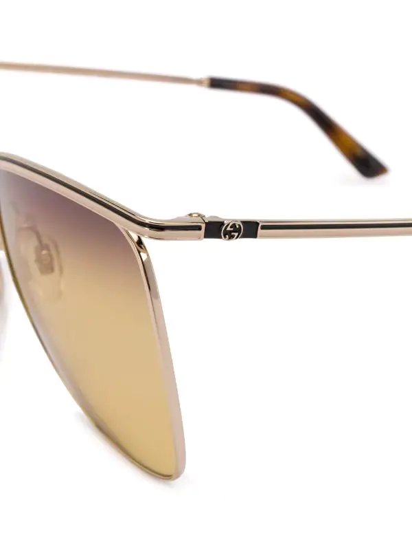 Gucci Eyewear Lunettes De Soleil à Monture Aviateur Homme 3 Gucci Eyewear Lunettes De Soleil à Monture Aviateur Homme – Image 3