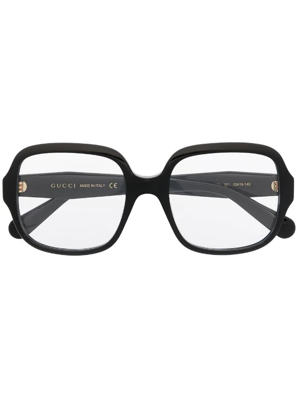 Gucci Eyewear Lunettes De Vue à Monture Carrée Femme 1 Gucci Eyewear Lunettes De Vue à Monture Carrée Femme