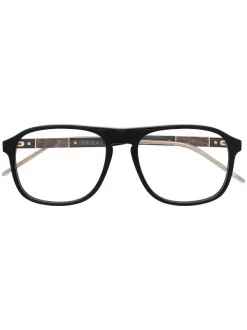 Gucci Eyewear Lunettes De Vue à Monture Carrée Femme