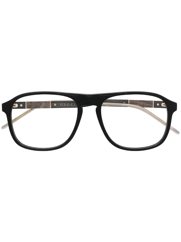Gucci Eyewear Lunettes De Vue à Monture Carrée Femme 1 Gucci Eyewear Lunettes De Vue à Monture Carrée Femme