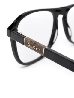 Gucci Eyewear Lunettes De Vue à Monture Carrée Femme 5 Gucci Eyewear Lunettes De Vue à Monture Carrée Femme -Gucci Eyewear Soldes 2022 15912130 29441215 600