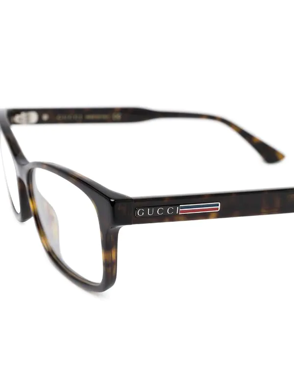 Gucci Eyewear 002 HAVANA Lunettes De Vue à Motif écaille De Tortue Homme 3 Gucci Eyewear 002 HAVANA Lunettes De Vue à Motif écaille De Tortue Homme – Image 3