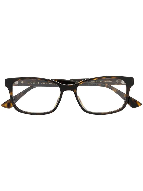 Gucci Eyewear 002 HAVANA Lunettes De Vue à Motif écaille De Tortue Homme 1 Gucci Eyewear 002 HAVANA Lunettes De Vue à Motif écaille De Tortue Homme
