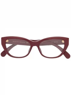 Gucci Eyewear Lunettes De Vue Ă Monture Papillon Femme