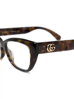 Gucci Eyewear Lunettes De Vue à Monture Papillon 002 -Gucci Eyewear Soldes 2022 15958659 29665825 600
