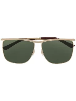 Gucci Eyewear Lunettes De Soleil à Monture Carrée Homme