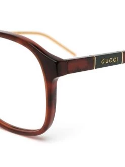 Gucci Eyewear 002 HAVANA HAVANA TRANSPARENT Lunettes De Vue à Monture Ronde Homme 6 Gucci Eyewear 002 HAVANA HAVANA TRANSPARENT Lunettes De Vue à Monture Ronde Homme -Gucci Eyewear Soldes 2022 15970147 29754657 600