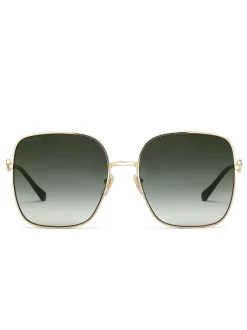 Gucci Eyewear Lunettes De Soleil à Monture Carrée 8012 GREY