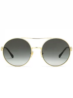 Gucci Eyewear Lunettes De Soleil à Monture Ronde Femme