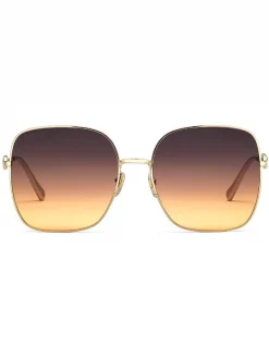 Gucci Eyewear 8076 Lunettes De Soleil à Monture Carrée Femme