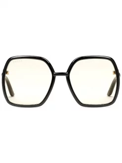 Gucci Eyewear Lunettes De Soleil à Monture Carrée Femme