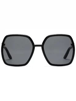 Gucci Eyewear Lunettes De Soleil à Monture Carrée 1012 BLACK