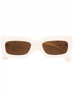 Gucci Eyewear Lunettes De Soleil Ă Logo Femme