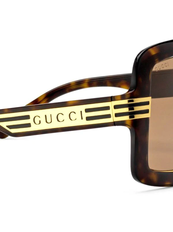 Gucci Eyewear 2323 Marrone Lunettes De Soleil à Monture Carrée Homme 3 Gucci Eyewear 2323 Marrone Lunettes De Soleil à Monture Carrée Homme – Image 3