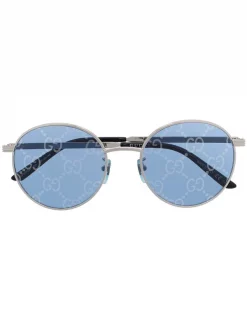 Gucci Eyewear 004 Lunettes De Soleil Ă Monture Ronde Femme