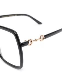 Gucci Eyewear Lunettes De Soleil à Monture Oversize Femme -Gucci Eyewear Soldes 2022 16330053 31317173 600