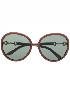 Gucci Eyewear 002 Lunettes De Soleil Horsebit Jackie-O Femme