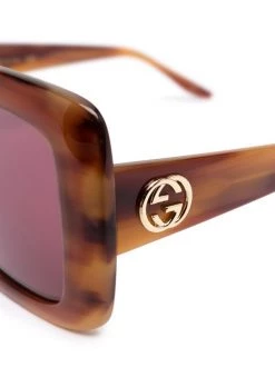 Gucci Eyewear Lunettes De Vue à Monture Carrée à Logo Femme 5 Gucci Eyewear Lunettes De Vue à Monture Carrée à Logo Femme -Gucci Eyewear Soldes 2022 16331047 31323138 600