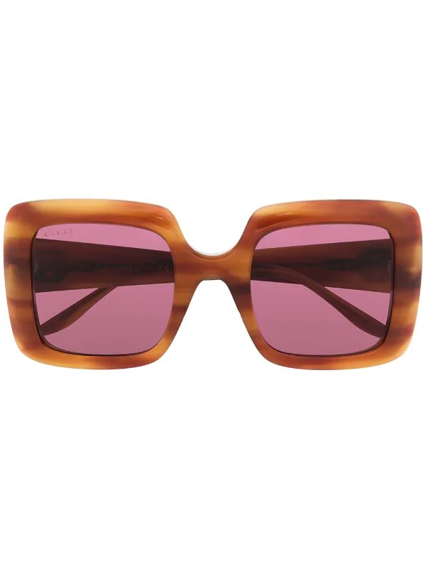 Gucci Eyewear Lunettes De Vue à Monture Carrée à Logo Femme 1 Gucci Eyewear Lunettes De Vue à Monture Carrée à Logo Femme