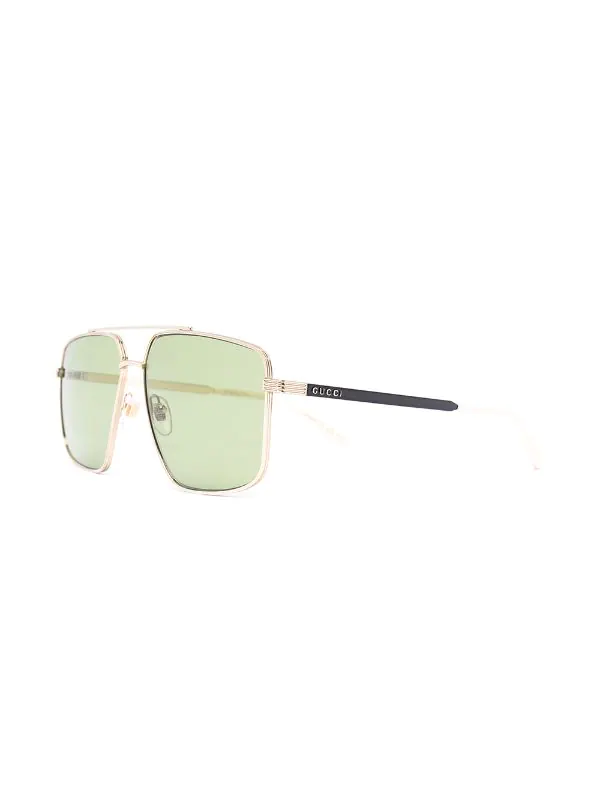 Gucci Eyewear Lunettes De Soleil à Monture Aviateur 002 2 Gucci Eyewear Lunettes De Soleil à Monture Aviateur 002 – Image 2